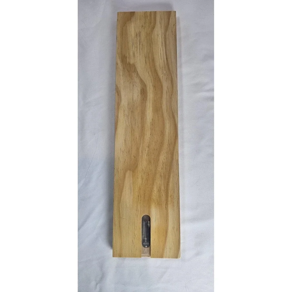 Wood Cribbage Board 3-Track Continuous 120 Point w/‎ Metal Pegs Travel Game